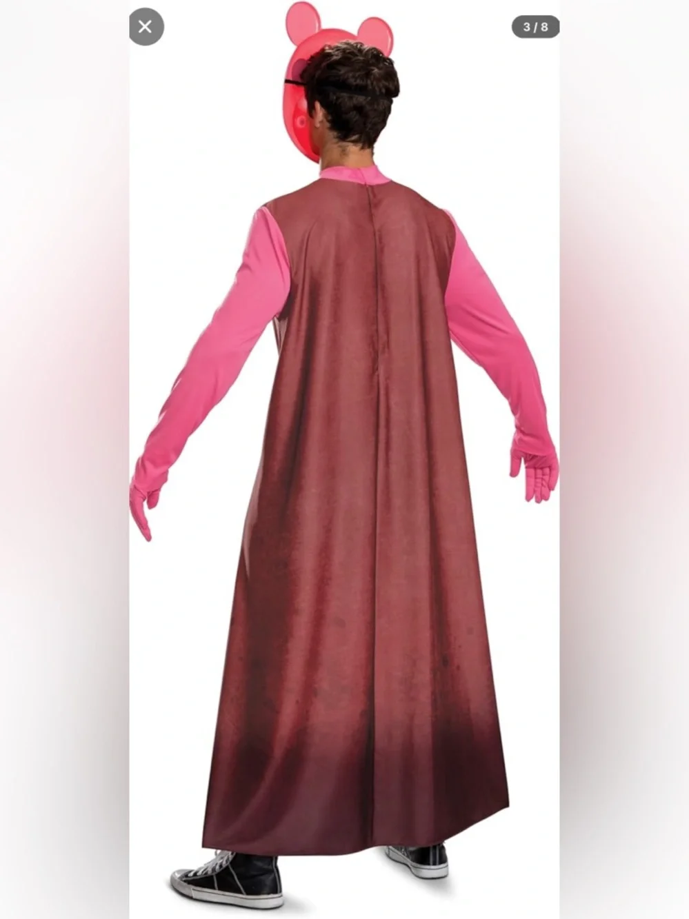 Disguise Official Adult Piggy Game Costume With Mask XXL (50-52) NIP